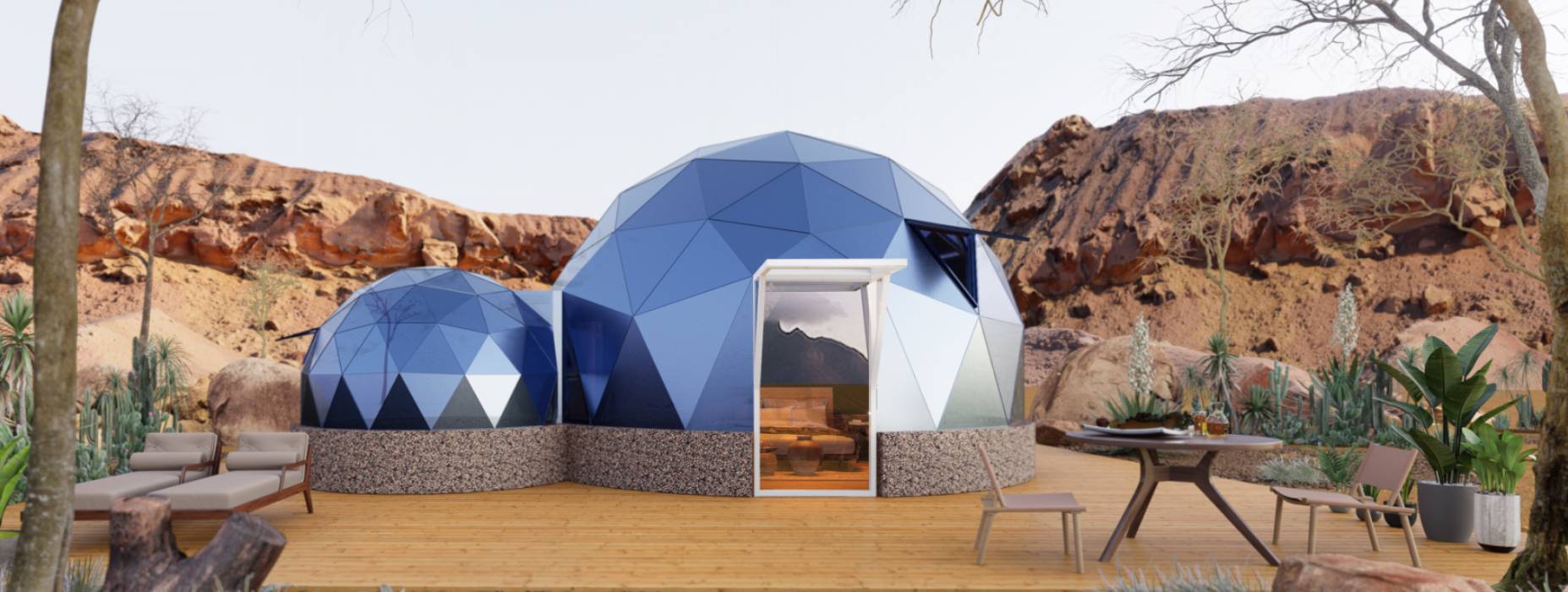 凯里市球形智能光伏玻璃星空房